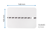 Carte de métal APP TKM White – 250620 – vue 2