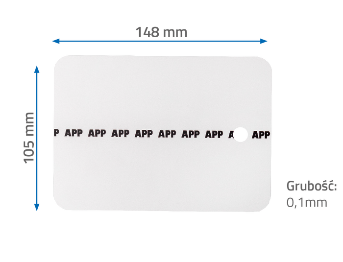 Carte de métal APP TKM White – 250620 – vue 2