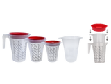 Godet pour mélange de peinture avec graduation noire + couvercle APP Cup-System – 250701