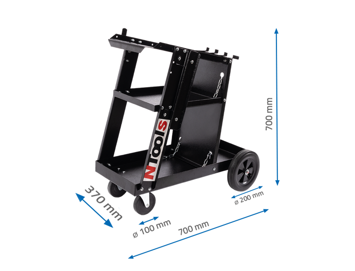 Chariot pour spotters et appareils à souder NTools WZ80 – 350380 – vue 2