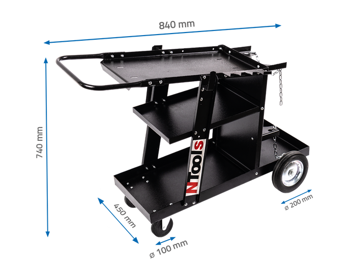 Chariot pour des appareils à souder NTools WZ120 – 350381 – vue 2