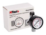 Régulateur d'air avec manomètre NTools MANO 9 – 389299 – vue 2