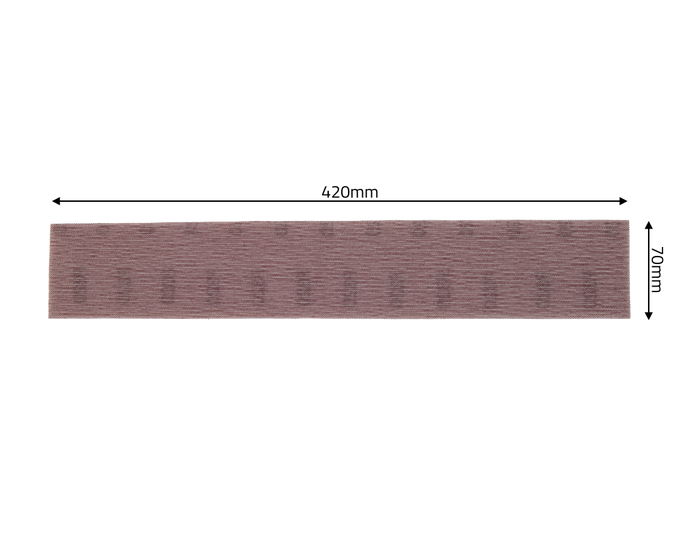 Bandes de ponçage à dos velcro - filet NTools DWS – 40DWS080 – vue 2