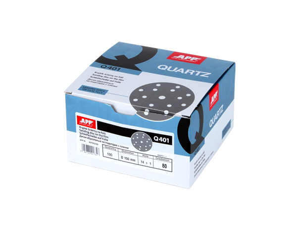 Disque abrasif sur feuille APP QUARTZ Q401 – 40FMQ0080 – vue 2