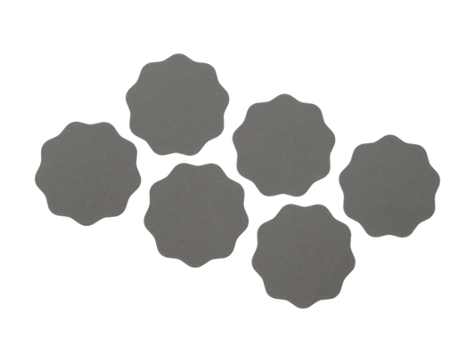 Waterproof micro-abrasive adhesive discs for spot grinding 