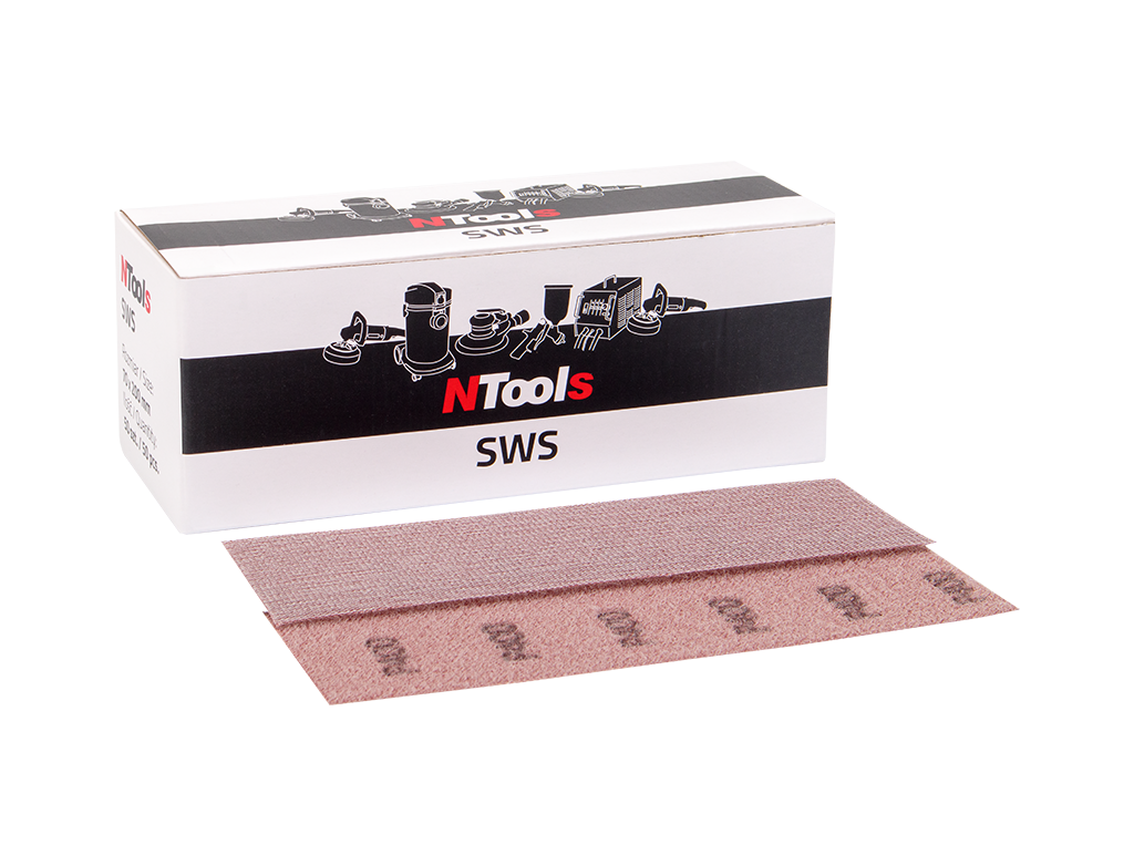 Bandes de ponçage à dos velcro - filet NTools SWS – 40SWS080