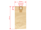 Sac filtre en papier pour l'aspirateur NTools VC 40EP NTools WFP 40 – 600503 – vue 4