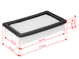 Filtre principal HEPA pour VC 40EP NTools FH 40 – 600506 – vue 4