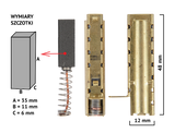 Charbon S130; S145, S230; KS260 Rupes SW 5 – 60090.1108