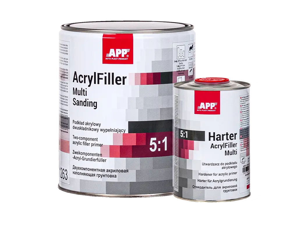 Apprêt acrylique 2K HS multi-teintes (gris spectraux) -  ProFinish Distribution