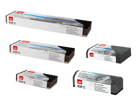 Bloc de ponçage en mousse haute rigidité -  ProFinish Distribution