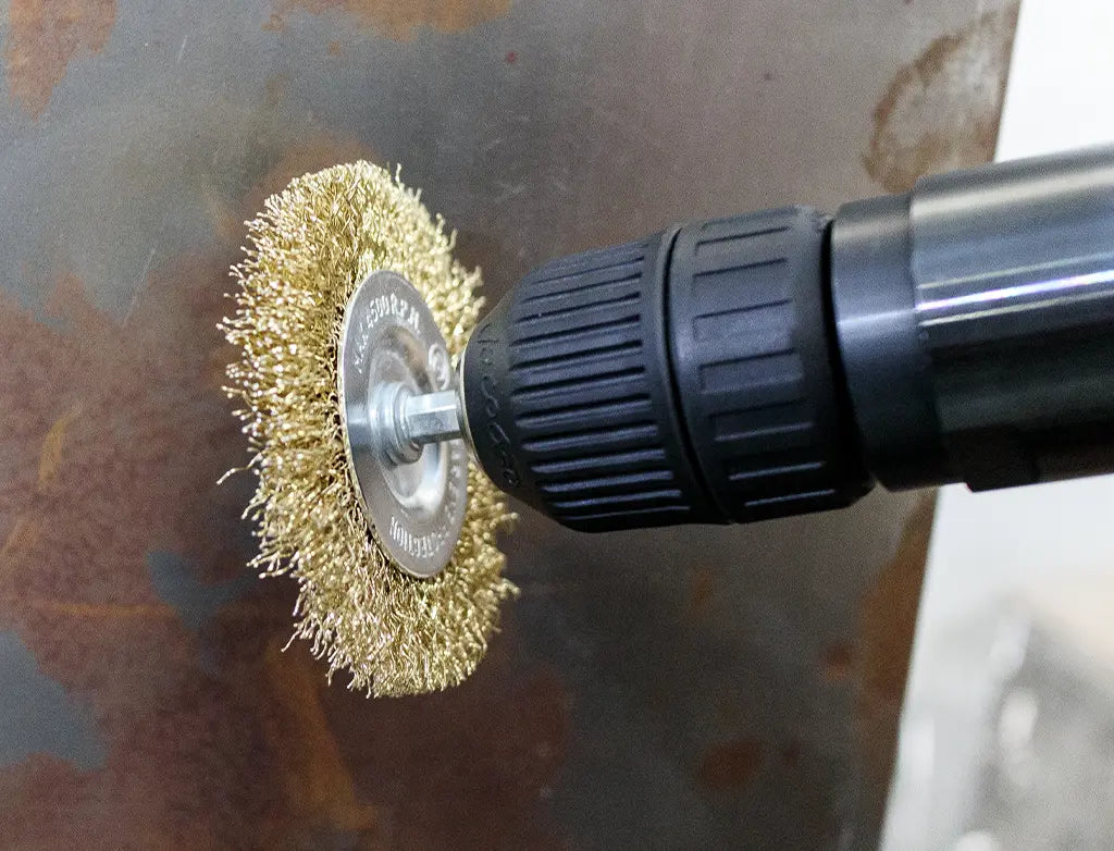 Brosse métallique à tige hexagonale -  ProFinish Distribution