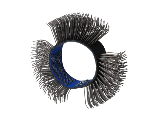 Brosse métallique spéciale décapage rouille & adhésifs (Ø103 mm / 23 mm / fil 0,7 mm) -  ProFinish Distribution