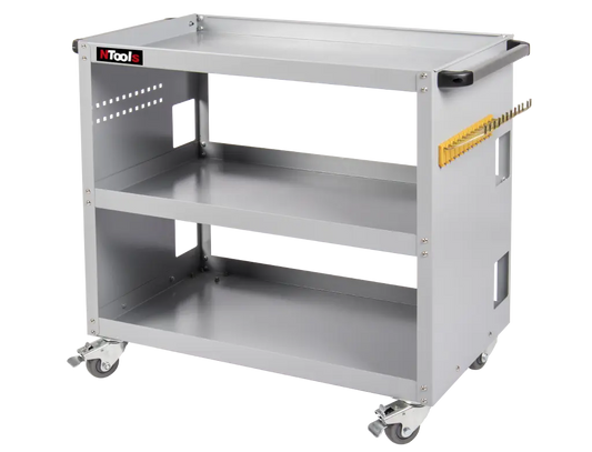 Chariot d’atelier ultra-renforcé 3 étagères -  ProFinish Distribution
