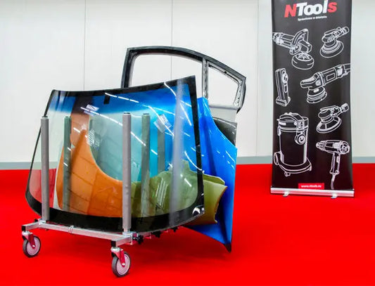 Chariot de stockage pour panneaux de carrosserie -  ProFinish Distribution