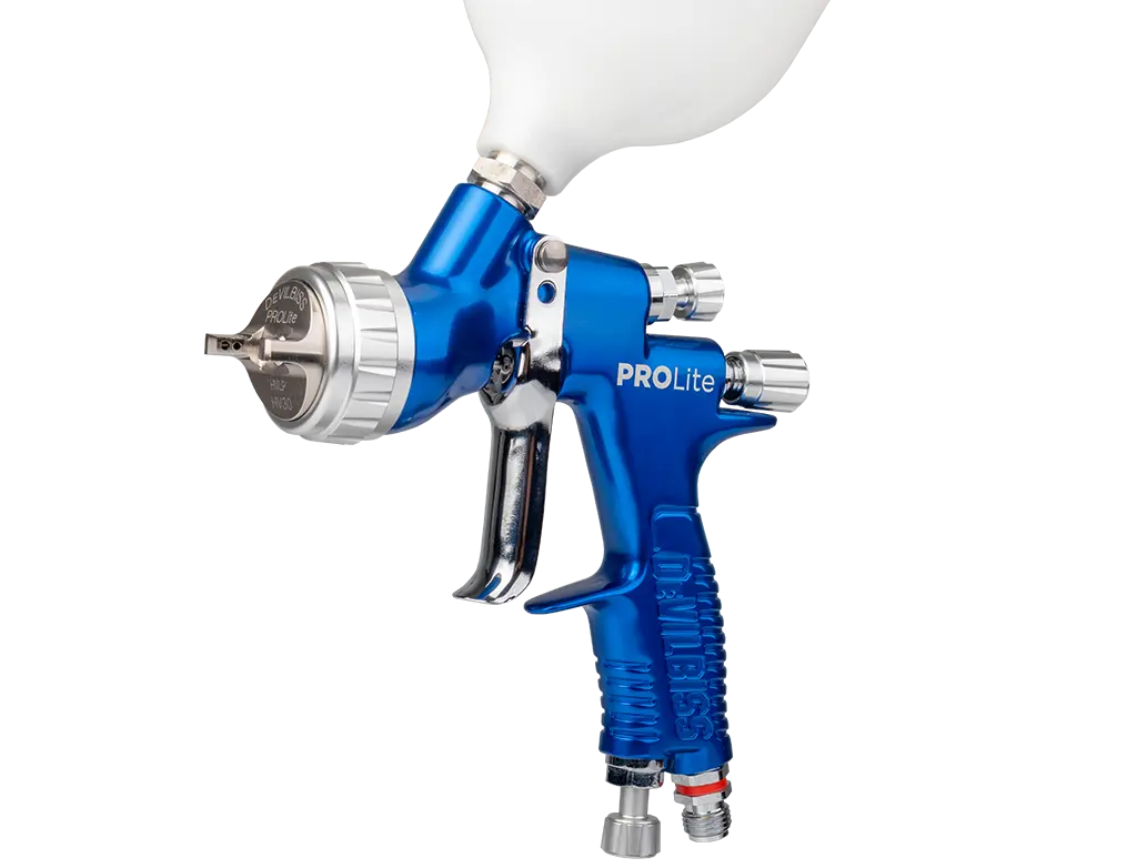 DeVILBISS GTI PRO Lite – Pistolet à peinture polyvalent HVLP / Trans-Tech -  ProFinish Distribution