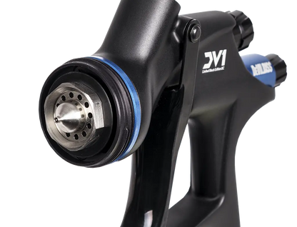 DeVilbiss DV1 Basecoat – Pistolet à pulvérisation basse pression (Éléments bleus) -  ProFinish Distribution