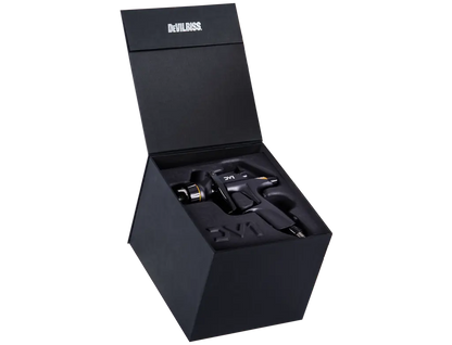 DeVilbiss DV1 Clearcoat – Pistolet à pulvérisation basse pression (Éléments jaunes) -  ProFinish Distribution