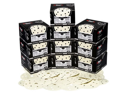 Disque abrasif 14+1 trous céramique haute performance -  ProFinish Distribution