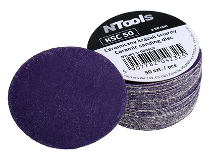 Disque abrasif céramique 50 mm pour finitions de précision -  ProFinish Distribution