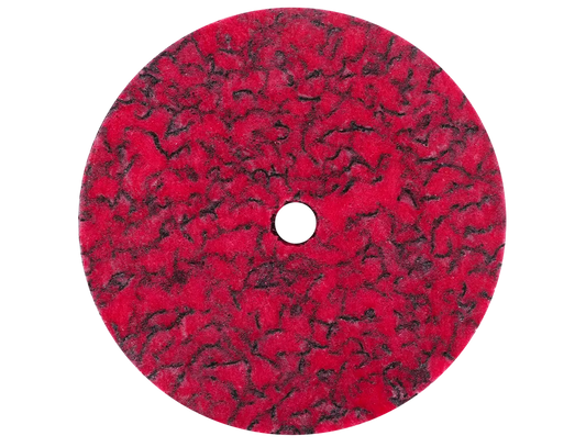 Disque abrasif rouge haute performance pour nettoyage intensif -  ProFinish Distribution