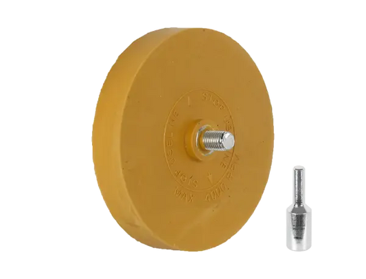 Disque gomme avec adaptateur pour ruban double face -  ProFinish Distribution