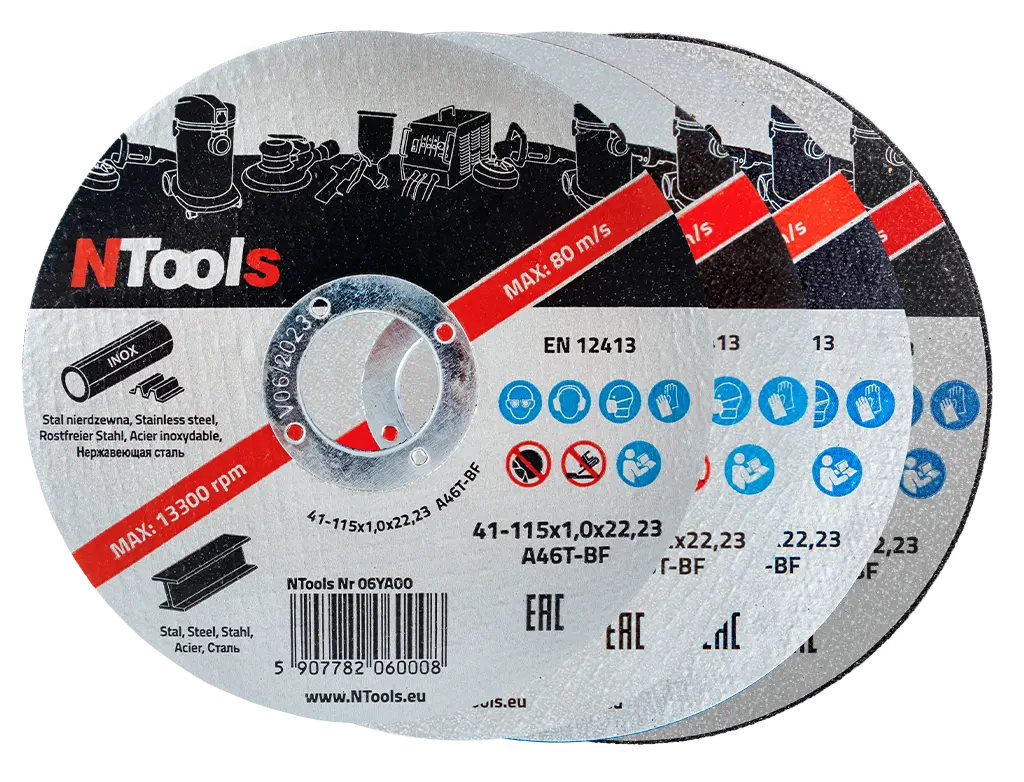 Disques de coupe et de rectification pour acier/inox (FEPA 41) -  ProFinish Distribution
