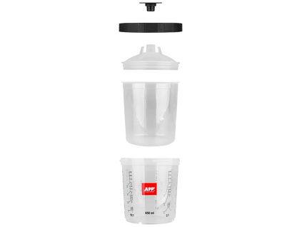 Fast Preparation System (Système de gobelets jetables pour mélange peinture/vernis) -  ProFinish Distribution