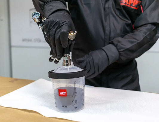 Fast Preparation System (Système de gobelets jetables pour mélange peinture/vernis) -  ProFinish Distribution