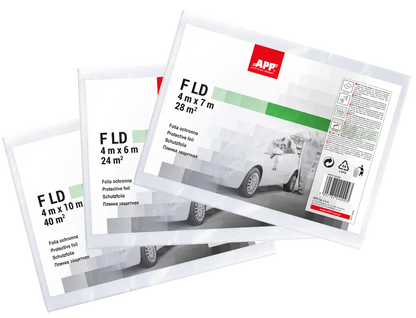 Film de masquage haute densité 4 μm (PE HDPE) -  ProFinish Distribution