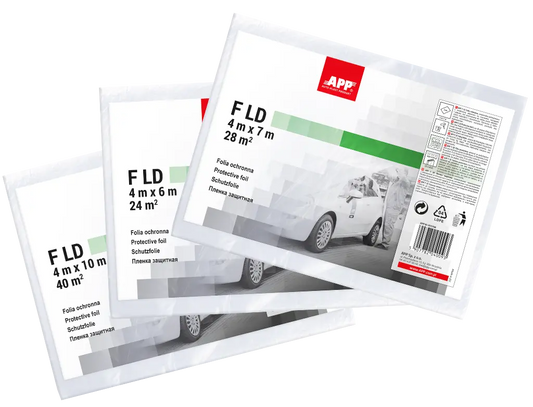 Film de masquage haute densité 4 μm (PE HDPE) -  ProFinish Distribution