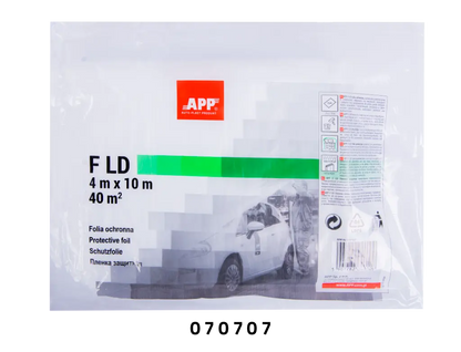 Film de masquage haute densité 4 μm (PE HDPE) -  ProFinish Distribution