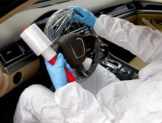 Film de protection stretch pour volant, levier, poignée de porte -  ProFinish Distribution