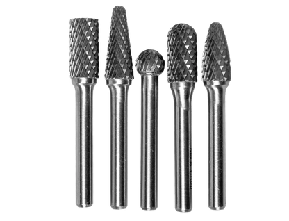 Kit 5 fraises carbure tungstène haute durabilité -  ProFinish Distribution