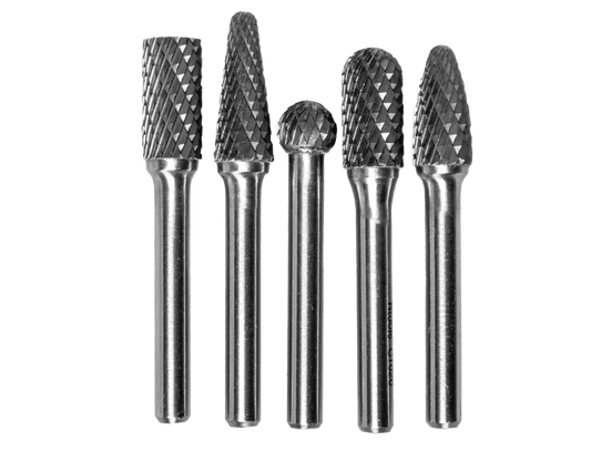 Kit 5 fraises carbure tungstène haute durabilité -  ProFinish Distribution
