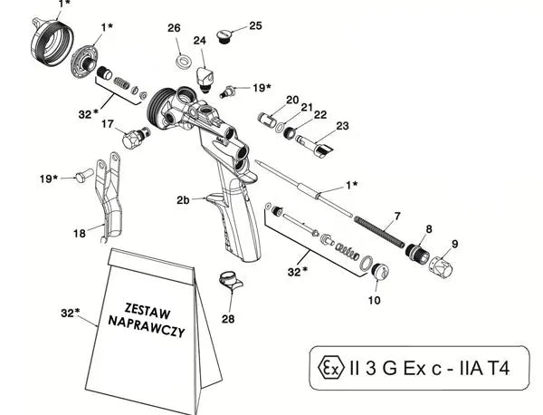 Kit de Joints d’Étanchéité pour FX1 HPS PLUS -  ProFinish Distribution