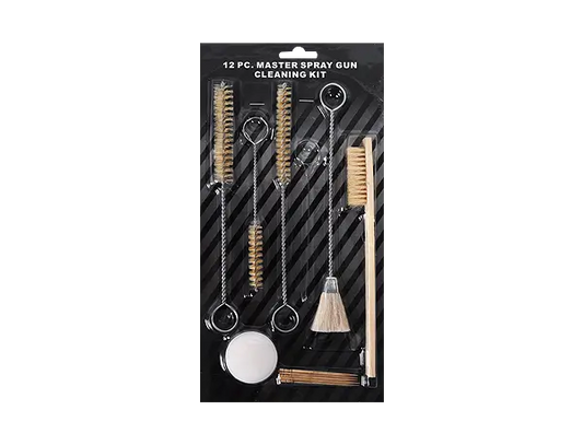 Kit de nettoyage pour pistolet de peinture (12 pièces) -  ProFinish Distribution