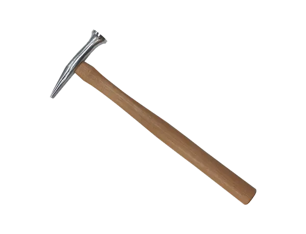 Marteau carrosserie type "canard" avec manche en bois de hickory -  ProFinish Distribution