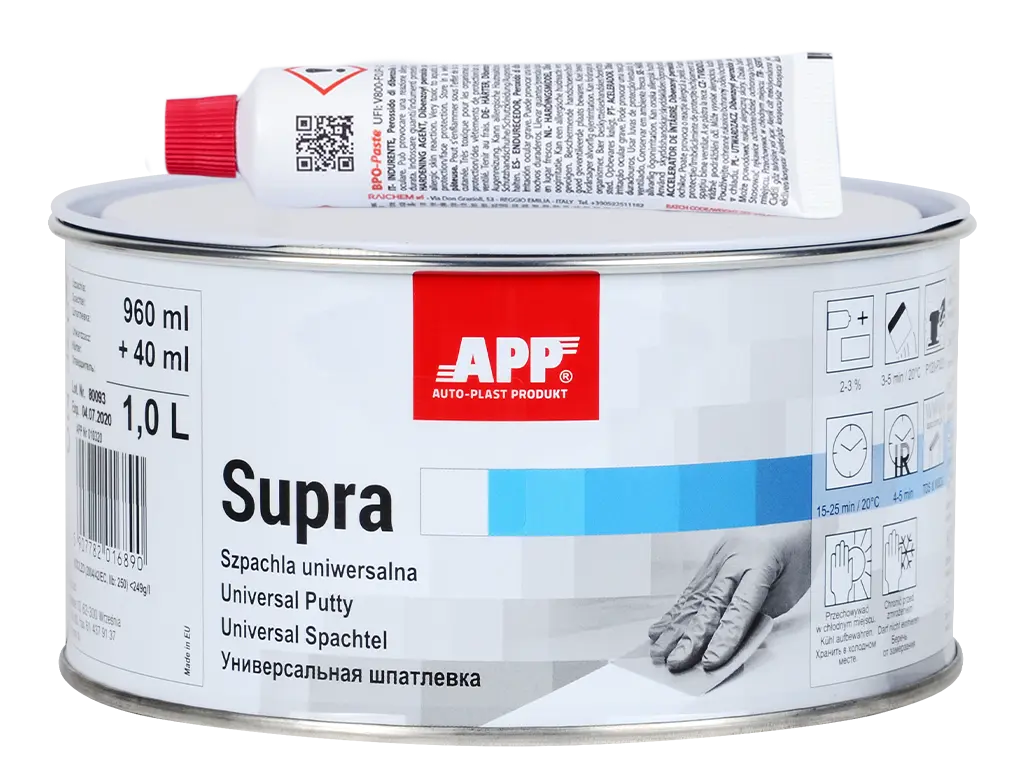Mastic polyester de remplissage haute performance 2K -  ProFinish Distribution