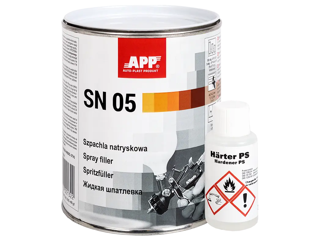 Mastic polyester pistolable 2K -  ProFinish Distribution