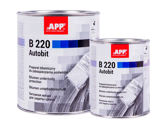 Matière bitumineuse antirouille et insonorisante pour châssis -  ProFinish Distribution