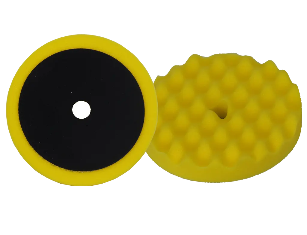 Mousses à polir gaufrées Ø150 mm & Ø180 mm (Velcro) -  ProFinish Distribution