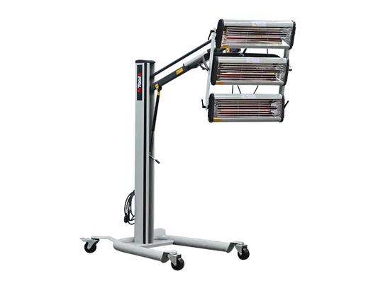 NTools FDS 3300 – Sécheur infrarouge 3 x 1,1 kW sur bras télescopique avec réglage de puissance et minuterie -  ProFinish Distribution