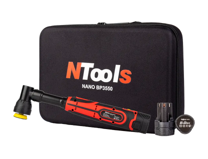 NTools NANO BP3550 – Polisseuse Sans Fil Compacte | Rotation & Dual Action | Kit Complet -  ProFinish Distribution