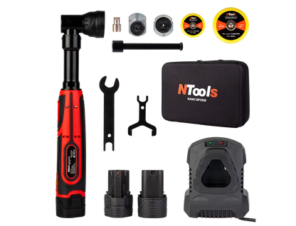 NTools NANO BP3550 – Polisseuse Sans Fil Compacte | Rotation & Dual Action | Kit Complet -  ProFinish Distribution