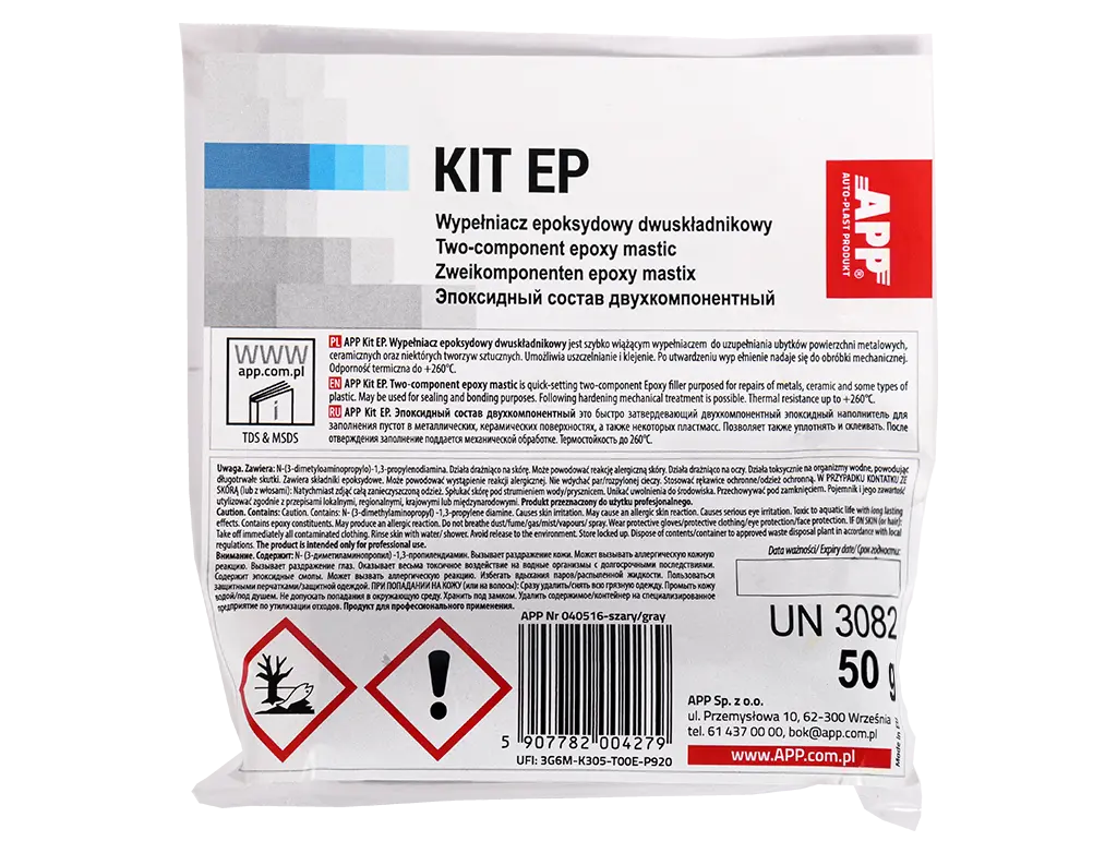 Pâte Époxy Multi-usage à Prise Rapide (1K) -  ProFinish Distribution