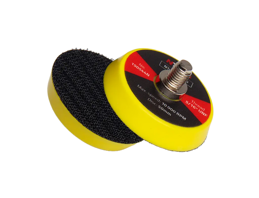 Plateau Ø50 mm sans trous, Velcro, pour ponceuse PSM50 -  ProFinish Distribution