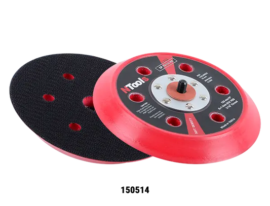 Plateau de ponçage Ø150 mm Velcro tendre, 5/16", 16 mm -  ProFinish Distribution