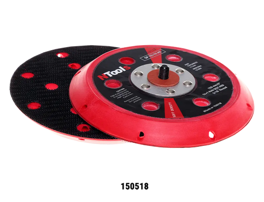 Plateaux de ponçage Ø150 mm 5/16’’ Velcro – Profil bas (10 mm) et haut (16 mm) -  ProFinish Distribution