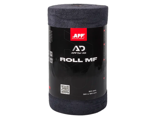 Rouleau de 50 chiffons en microfibre 30x30 cm -  ProFinish Distribution